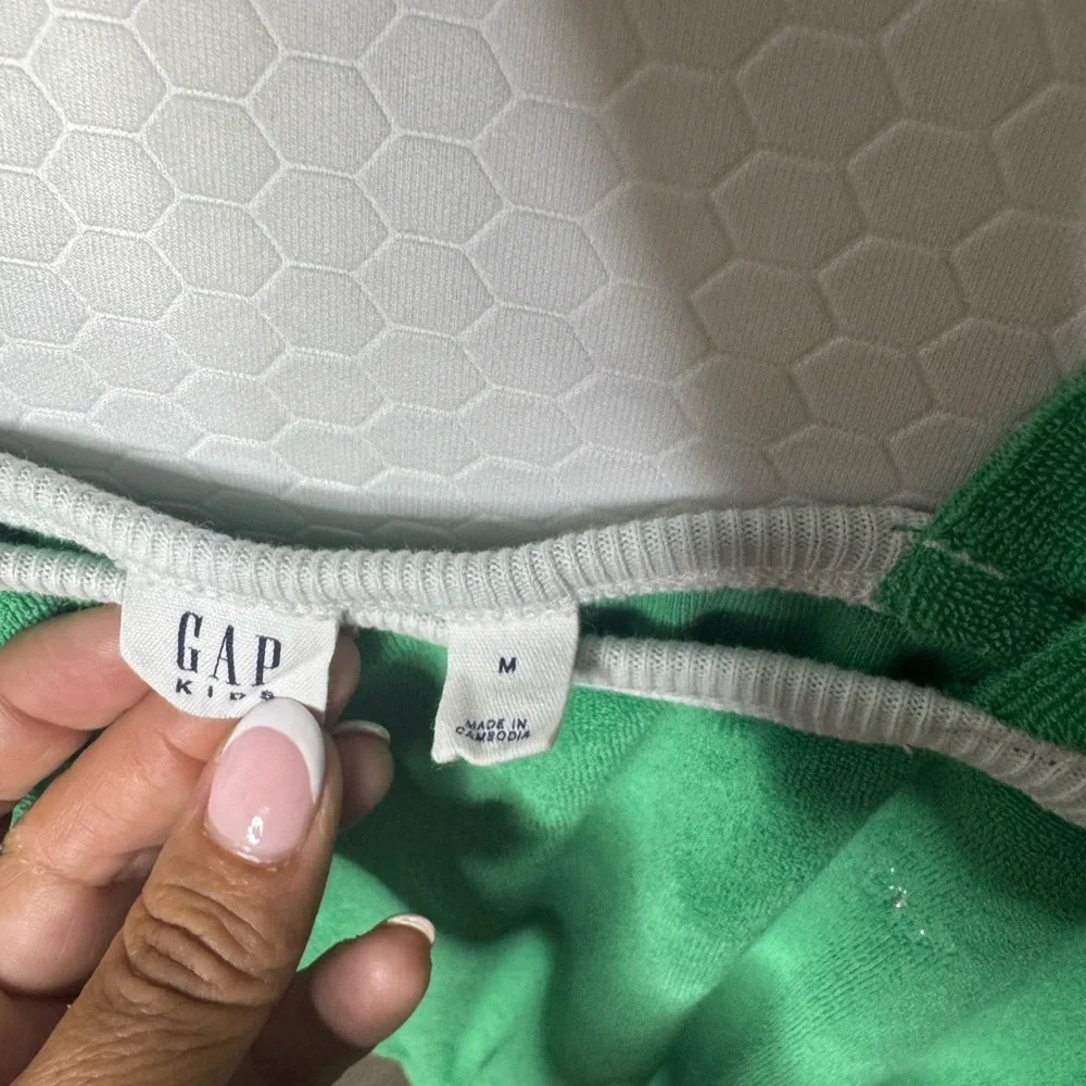GAP Kids Green Terry Cloth Outfit